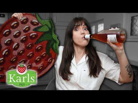Ich teste alles von Karls Erdbeerhof!