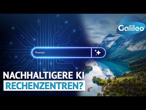 Norwegen macht's vor: So sollen KI-Rechenzentren NACHHALTIGER werden! | Galileo
