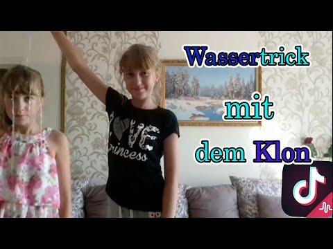 Wassertrick mit dem Klon in musically, Tik Tok (deutsch) für android