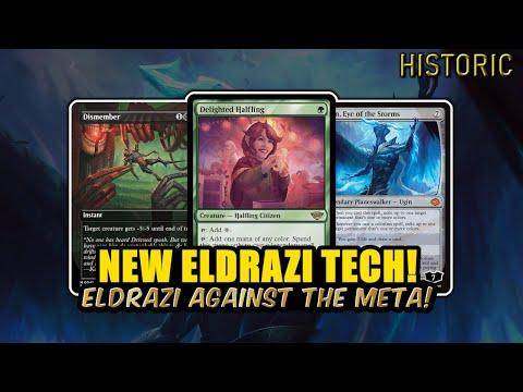 New Eldrazi Tech Dropped!? Eldrazi Is Too Powerful! | Historic BO3 | MTG Arena