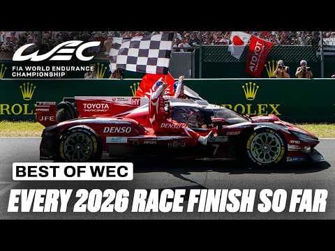 Every Race Finish of the Season So Far | FIA WEC