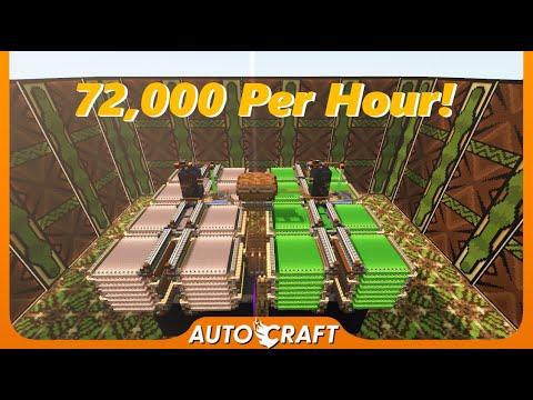 Fastest Grass Block and Mycelium Block Farms! (AutoCraft ep.133)