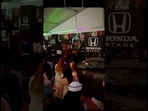 what a weekend with @Honda Stage Lounge #HondaStage ❤️