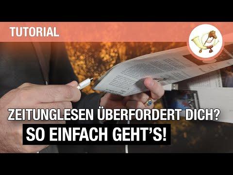 Tutorial für Gen Z: So liest man eine Zeitung (Print-Postillon)