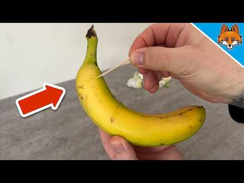 DIESER Bananen Trick erobert gerade das INTERNET💥(Kennst du ihn?)🤯