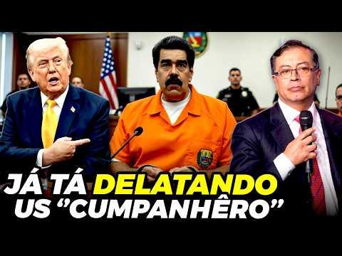 MADURO JÁ TÁ DELATANDO OS ''AMIGOS'' - GUSTAVO PETRO ENTRA NA MIRA DE TRUMP e SERÁ O PRÓXIMO