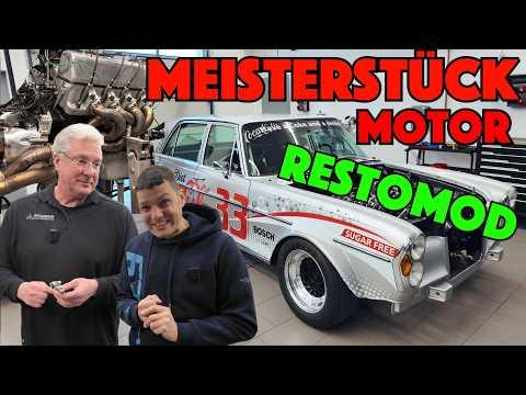 AMG Motor Restomod stellt die Szene auf den Kopf, das gab es noch nie! Mercedes Rote Sau M100 6,3