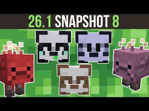 The Last New Features | 26.1 Snapshot 8