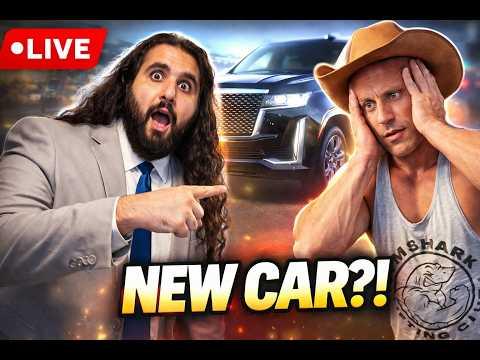🔴 LIVE CAR SHOPPING – His Escalade Got WRECKED 💀