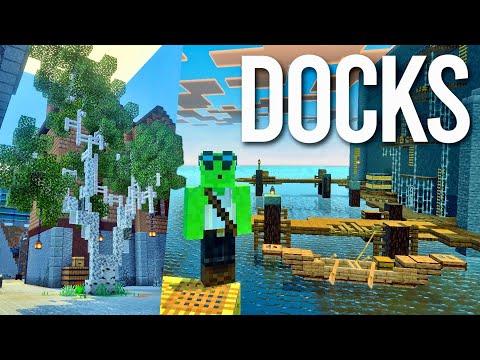 Building Realistic Docks & Boats! - Let's Play Minecraft 671