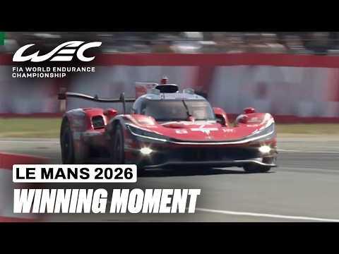 The Winning Moment! | 24 Hours of Le Mans 2026 | FIA WEC