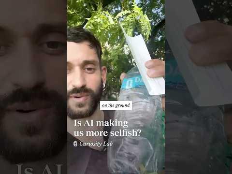 Is AI making us more selfish? | Marvin Liyanage @marvinliyanage