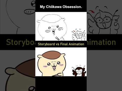 Storyboard vs Animation: My Chiikawa Obsession (shot 9)