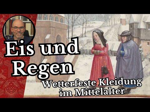 Kleidung für Winter und Regen im Mittelalter