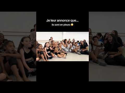 GROSSE ANNONCE, ILS SONT TOUS EN PLEURS 😨😳😍 #teamsabrinalonis #dancers #incroyabletalent
