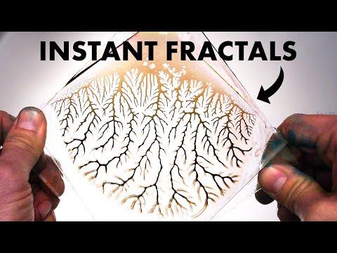 Why honey makes these strange tendrils