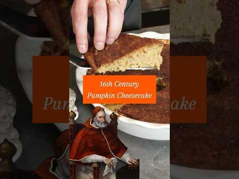 Pumpkin Cheesecake from the Italian Renaissance