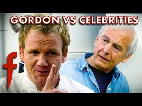 Gordon vs Celebrities Cooking Challenge | Series 2 Highlights | The F Word | Gordon Ramsay