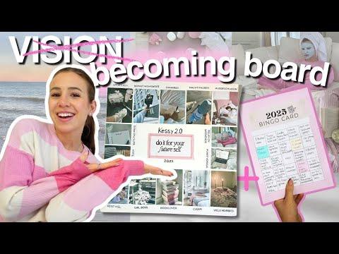SCHAU DAS, WENN 2025 DEIN JAHR WERDEN SOLL! becoming board 2025! 🎀🧚🏼‍♀️