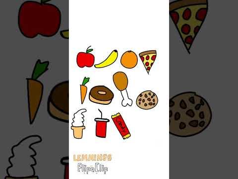 Anime protagonist vs grocery store #flipaclip