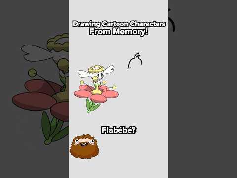 Drawing Cartoon Characters from Memory #cartoon #art #drawing #memory #guessinggame