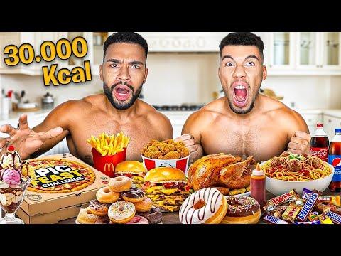 WER SCHAFFT MEHR KALORIEN IN 24 STUNDEN?!