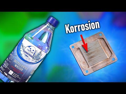 Verwende KEIN Destilliertes Wasser für deine Wasserkühlung!