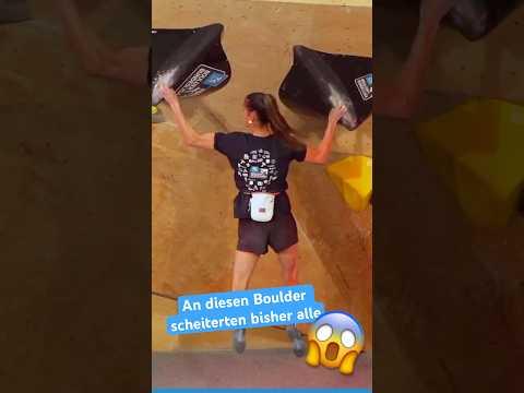 Diesen Boulder konnte ARINA JURCENKO keine nachmachen | BOULDER BUNDESLIGA #climb