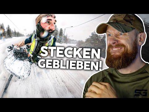 TIEFSCHNEE-BIKEPACKING! - Daniel bleibt stecken bei MINUSGRADEN | Fritz Meinecke reagiert
