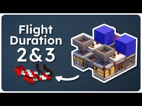 Rocket Crafter: Flight Duration 2 & 3 Update | Minecraft Java & Bedrock 1.21.4 Redstone Tutorial