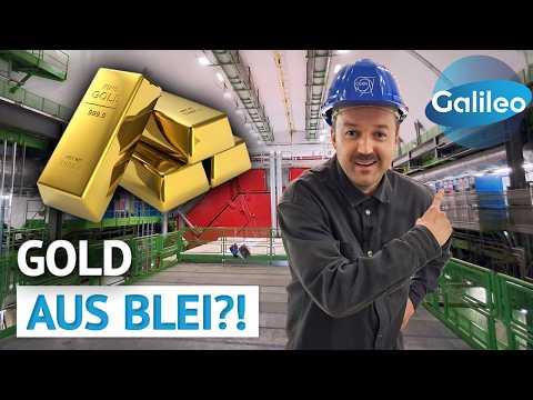 100m unter der Erde: Die "Gold-Maschine" im CERN