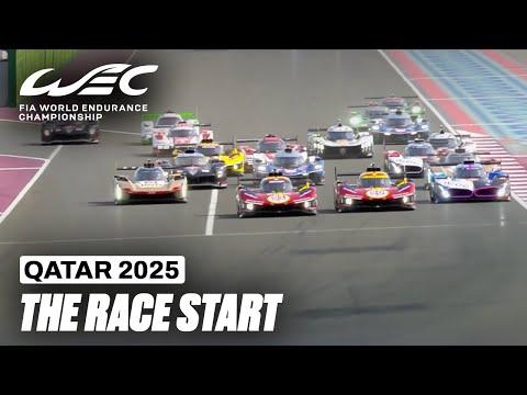 Race Start And First 10 Minutes I 2025 Qatar 1812 KM I FIA WEC