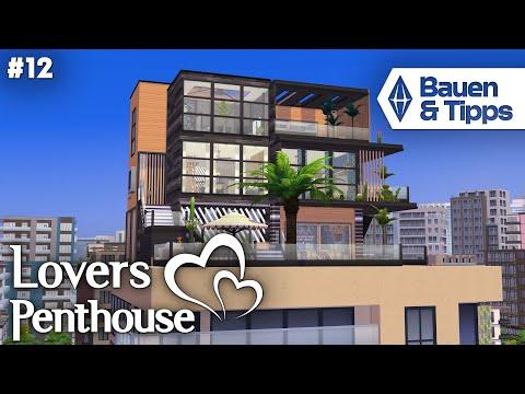 Begehbarer Kleiderschrank Deluxe ❤️‍🔥 Lovers Penthouse 💖 Bauen in Die Sims 4 mit allen Packs #12