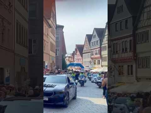 SO MUCH ACTION IN MY SMALL GERMAN TOWN (BR-Radtour 2025) #lowerfranconia #unterfranken