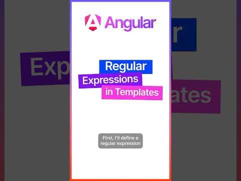 Regex in Angular Templates?! 🤯