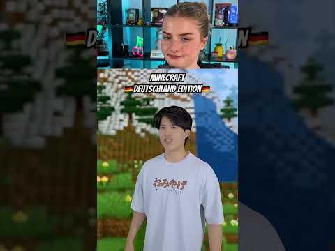 Minecraft Deutschland Edition #shorts #lidiro #schule #memes