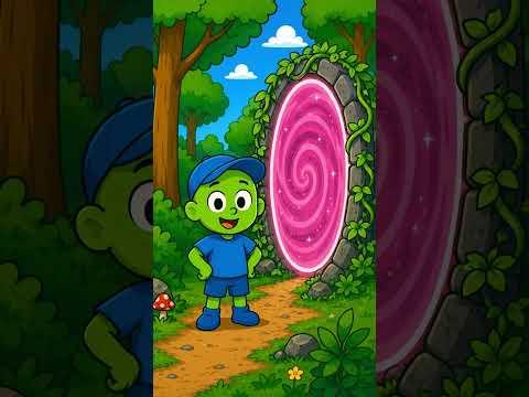 Bimo’s Magic Portal! ✨🌀 #bimo #animation #bimoonline #cartoon