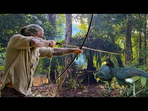 3 Days in Jungle Shelter - Solo Hunting and Survival