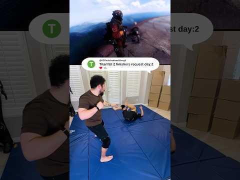 Trying Titanfall 2 Finishers in Real Life