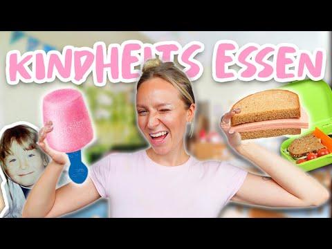1 Tag nur Essen aus meiner Kindheit (1999) 😱| CARAMELLA