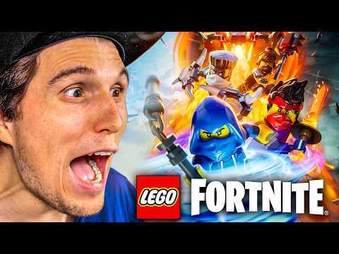Ich spiele zum ersten Mal das NEUE LEGO Fortnite Odyssey: NINJAGO - Aufstieg des Ninja