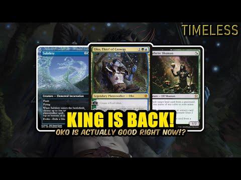 Oko Is Good Now In Timeless!? Insane Metashift To Midrange | Timeless BO3 | MTG Arena
