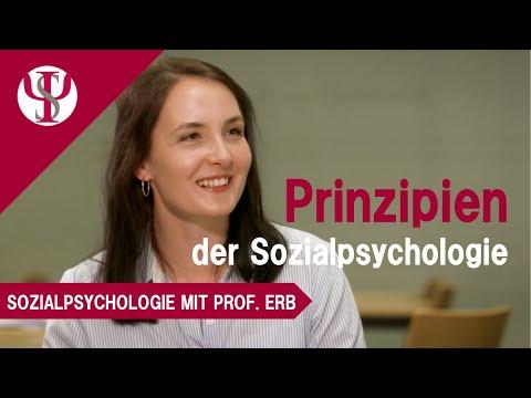 Sozialpsychologie mit Prof. Erb | Prinzipien der Sozialpsychologie