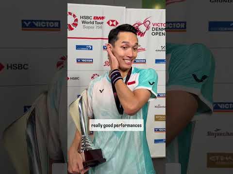 Jonathan Christie wins the Denmark Open 205 #badminton #bulutangkis