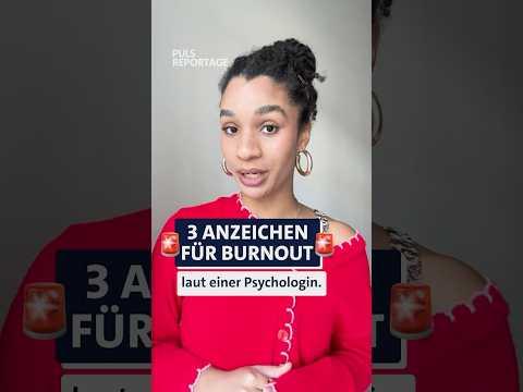3 häufige Anzeichen für Burnout ⚠️