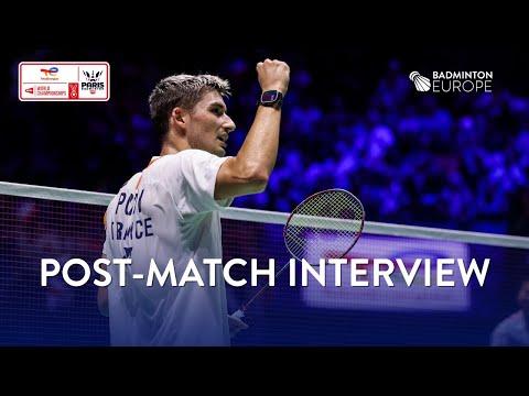 "PRESSURE from MY SIDE" Christo Popov onto Round 3 | BWF World Championships 2025