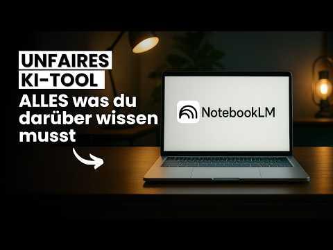 Unfair gut! NotebookLM ist die ZUKUNFT des Lernens