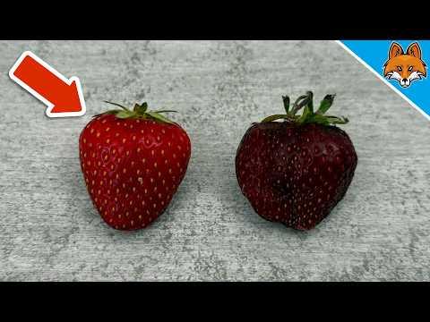 Du hast Erdbeeren immer FALSCH gelagert💥(2 Wochen Haltbar Trick)🤯