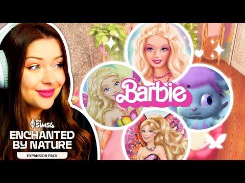 Furnishing Homes for BARBIE FAIRIES in The Sims 4 Enchanted by Nature