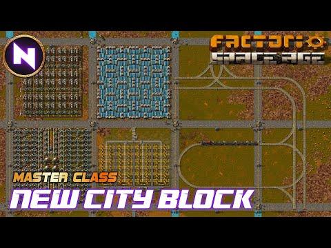 CITY BLOCK 2.0 - Improved Base Design For SPACE AGE | Factorio Master Class